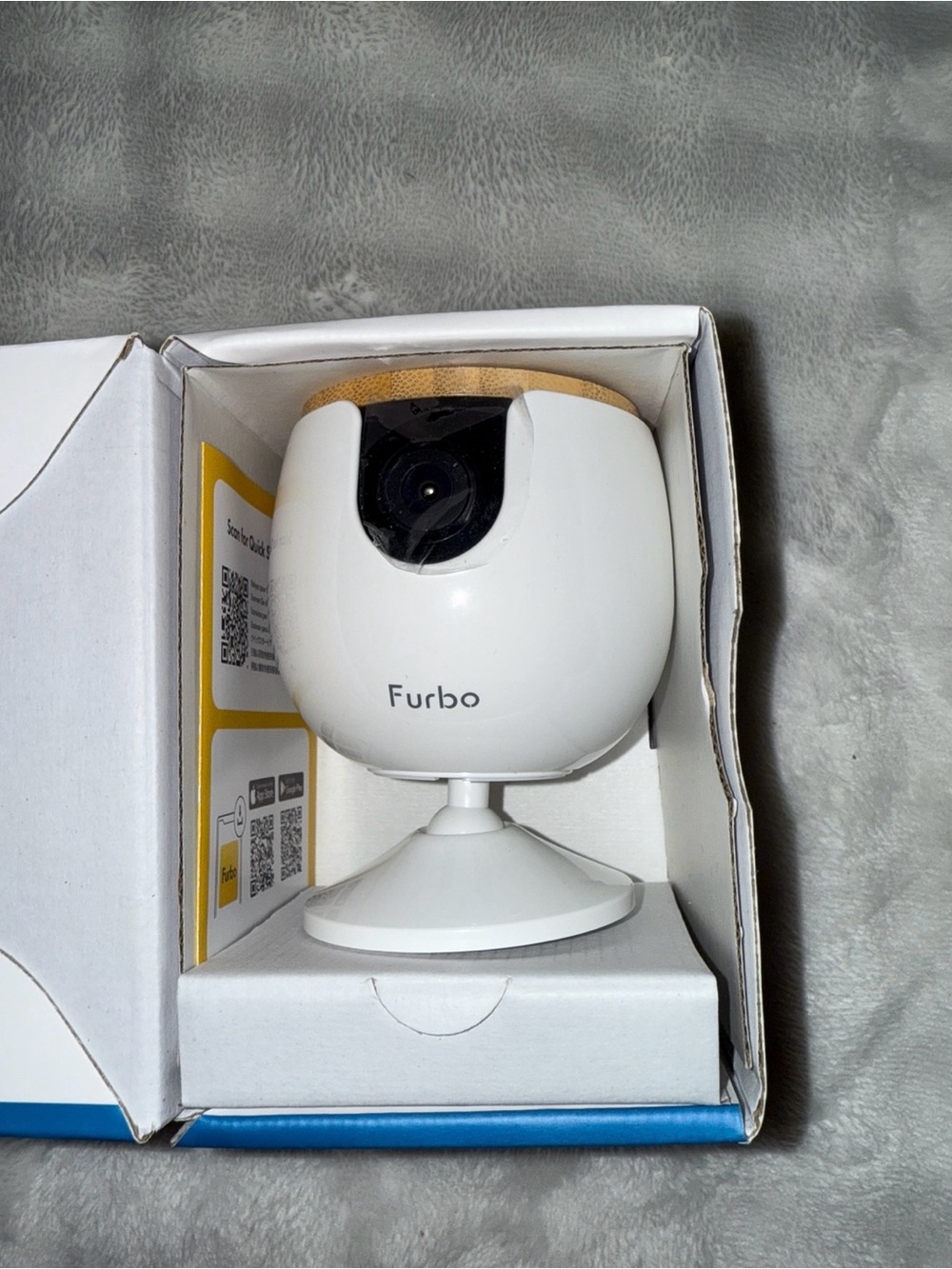Furbo Mini Dog Camera - Pet Camera (White)